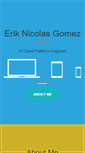 Mobile Screenshot of eriknicolasgomez.com